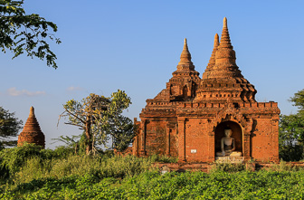 Thru old Bagan before sunset